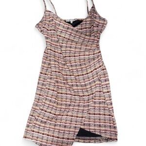 Forever 21 Textured Multicolor Mini Dress